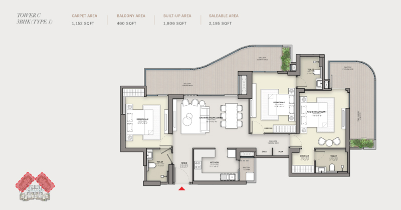 Karyan Trevana Residences Floor Plan